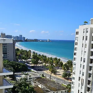 Apartment Kasa Seaview At Coral - For 2 Balcony Beachfront Building Pool, San Juan